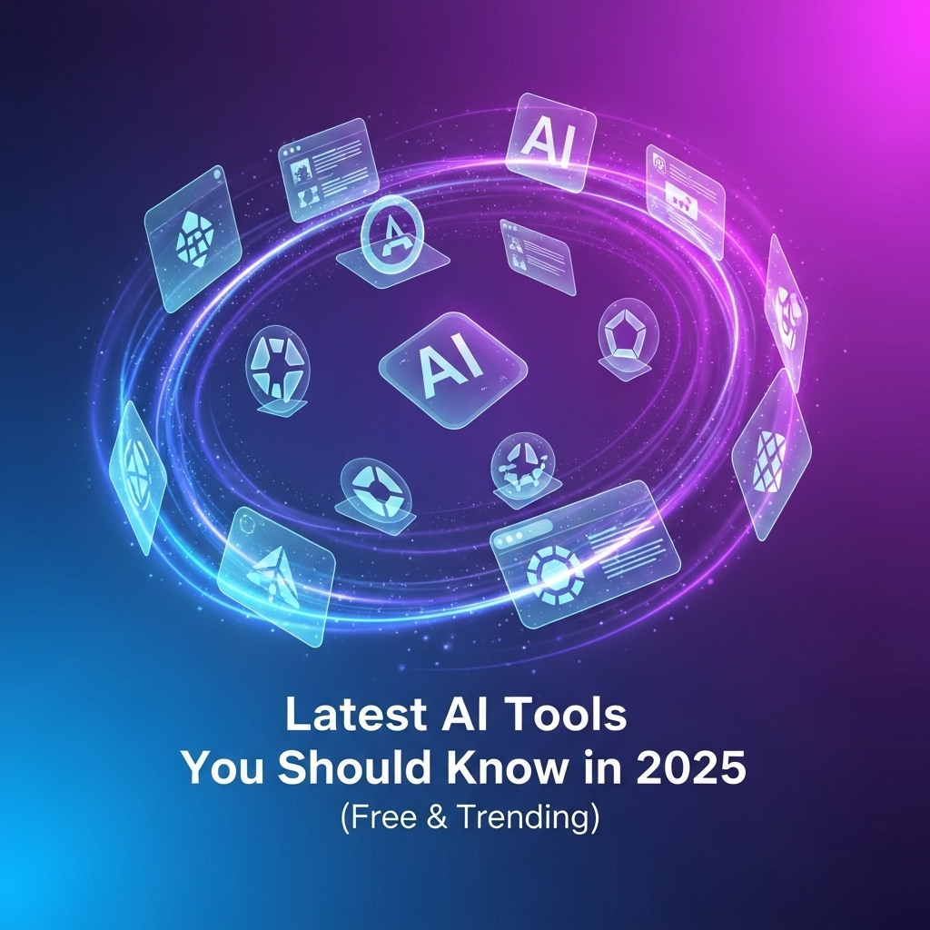 π Latest AI Tools You Should Know in 2025 (Free & Trending) 1 Latest AI Tools