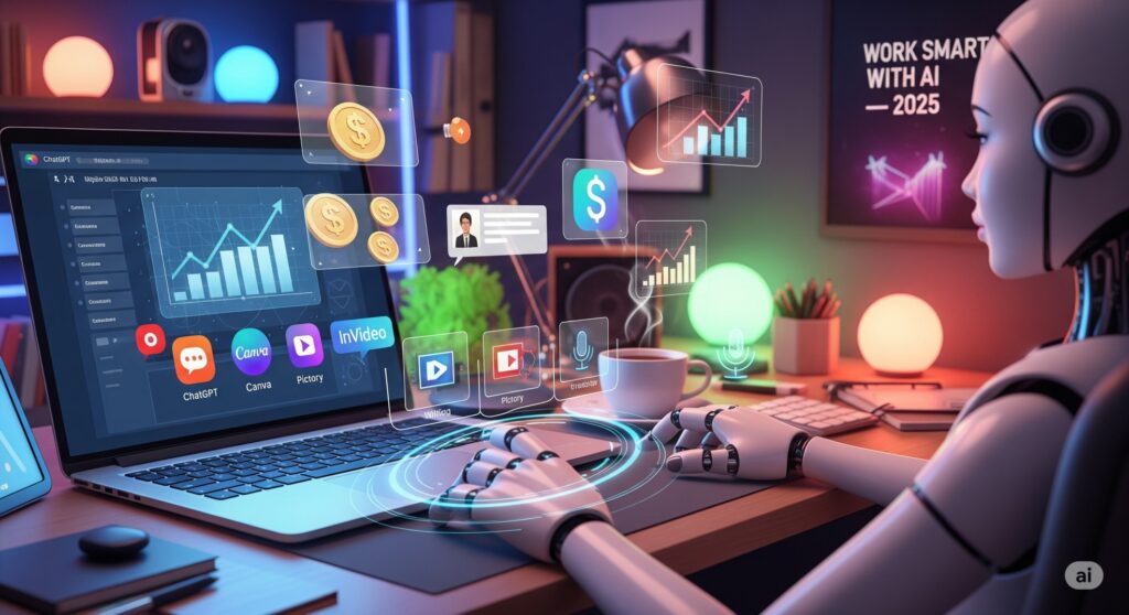 💼 How to Earn Money with Freelancing Work Using AI Tools in 2025 1 AI Tools for Freelancers