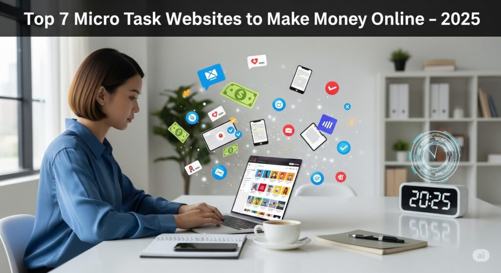 Top 7 Micro Task Websites to Make Money Online in 2025 1 Top 7 Micro Task Websites