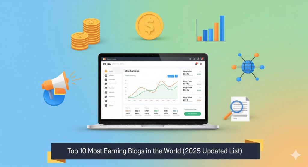 Top 10 Most Earning Blogs in the World